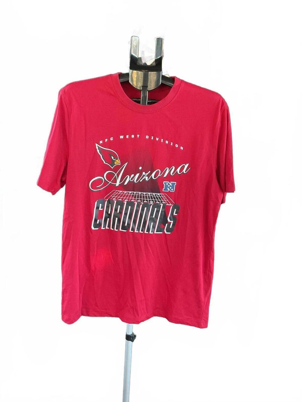 Arizona Cardinals NFL Red Graphic T-Shirt Size Large